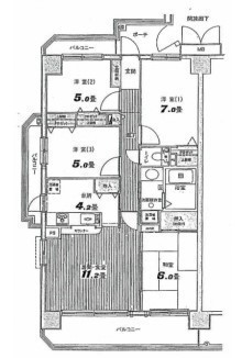 間取図/区画図: