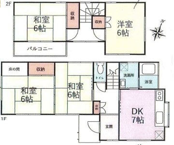 間取図/区画図: