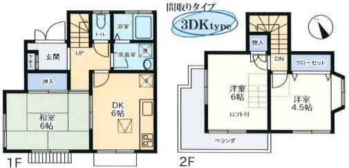 間取図/区画図: