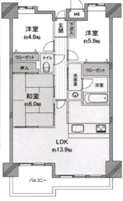 間取図/区画図: