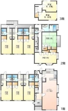 間取図/区画図: