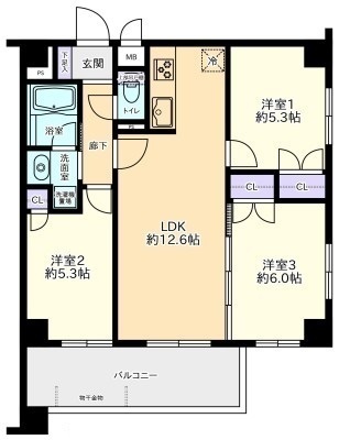 間取図/区画図: