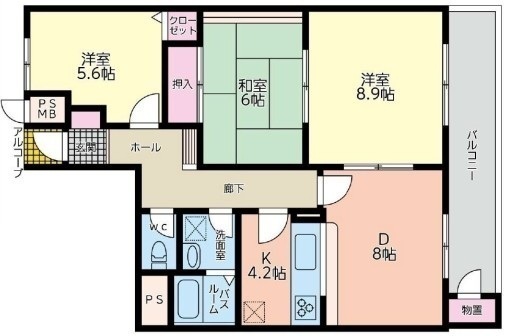 間取図/区画図: