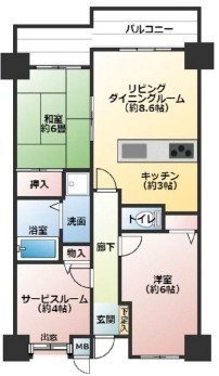 間取図/区画図: