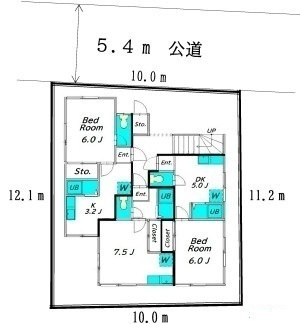 間取図/区画図: