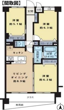 間取図/区画図: