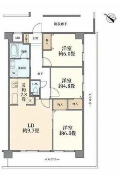間取図/区画図:
