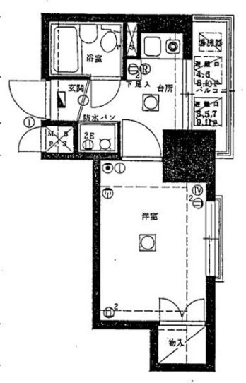 間取図/区画図: