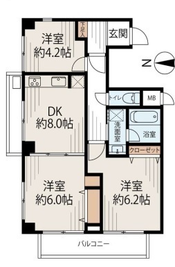 間取図/区画図: