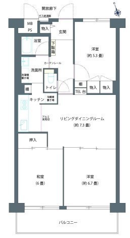 間取図/区画図: