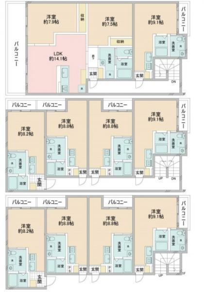 間取図/区画図: