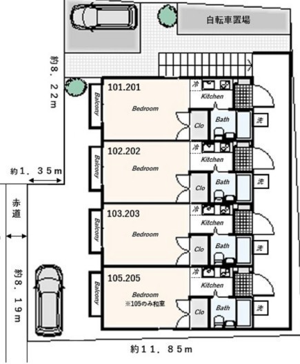 間取図/区画図: