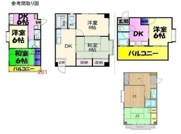 間取図/区画図: