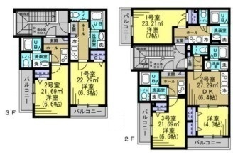 間取図/区画図: