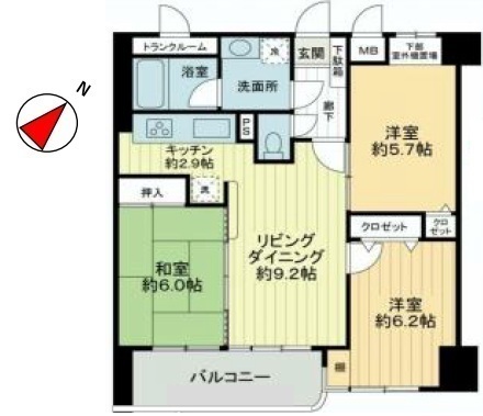 間取図/区画図:
