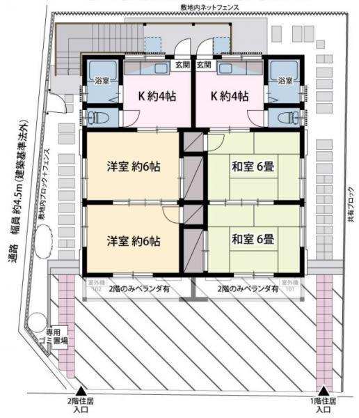 間取図/区画図: