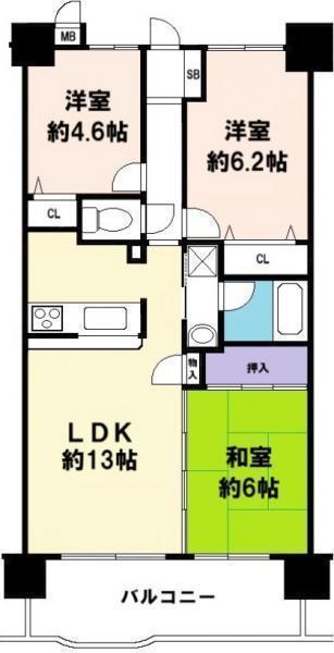 間取図/区画図: