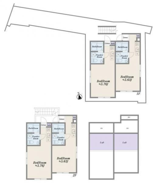 間取図/区画図: