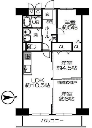 間取図/区画図:
