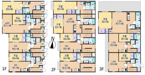 間取図/区画図: