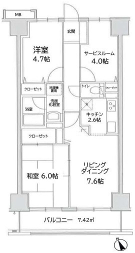 間取図/区画図: