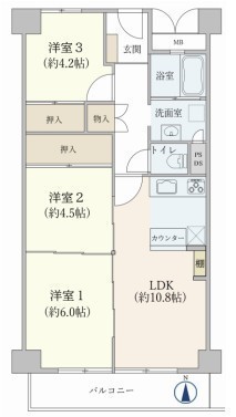 間取図/区画図: