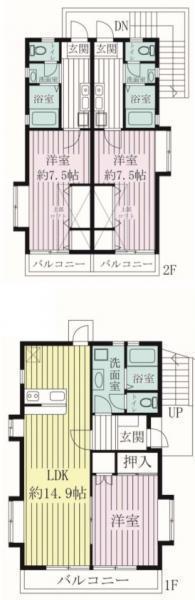 間取図/区画図: