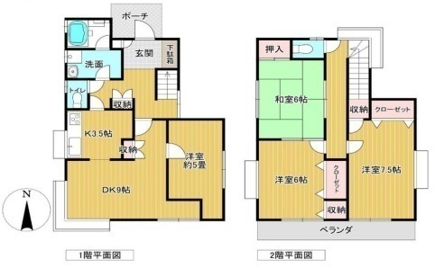 間取図/区画図: