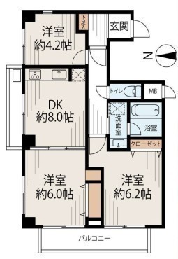 間取図/区画図: