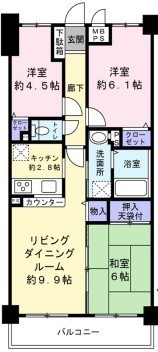 間取図/区画図: