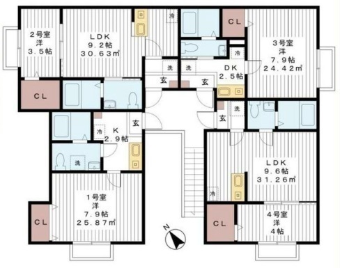 間取図/区画図: