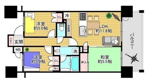 間取図/区画図: