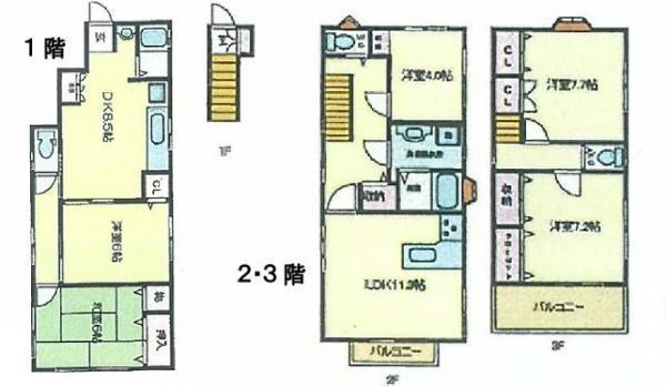 間取図/区画図: