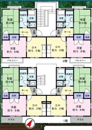間取図/区画図:
