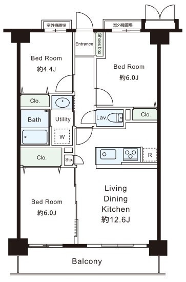 間取図/区画図: