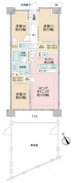 間取図/区画図: