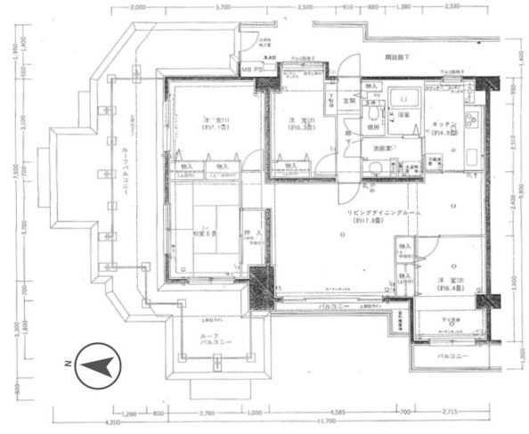 間取図/区画図: