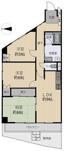 間取図/区画図: