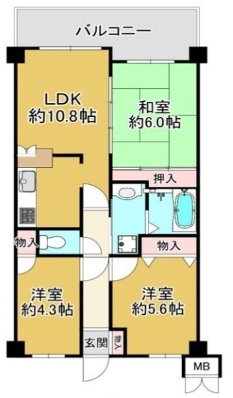 間取図/区画図: