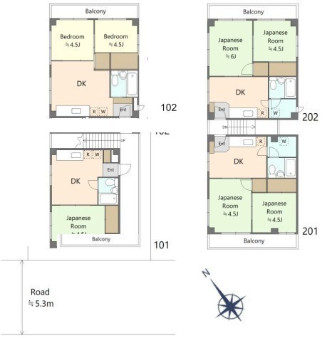 間取図/区画図: