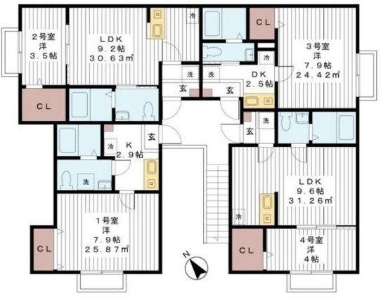 間取図/区画図:
