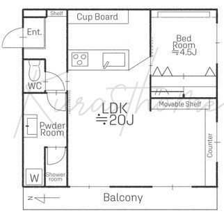 間取図/区画図: