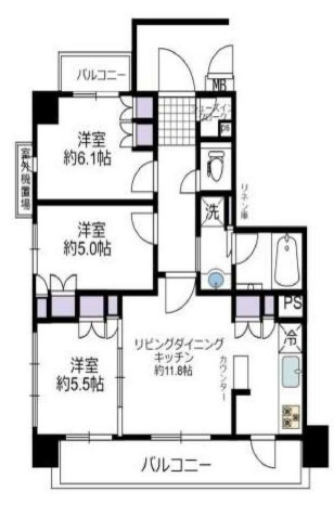 間取図/区画図: