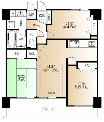 間取図/区画図: