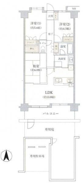 間取図/区画図:
