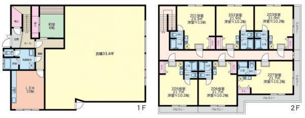 間取図/区画図: