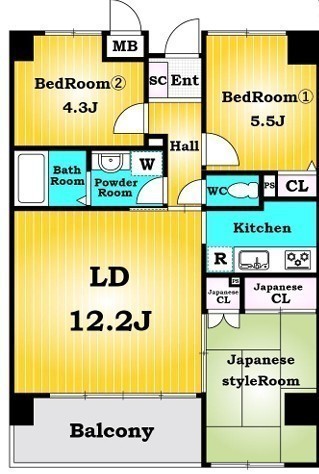 間取図/区画図: