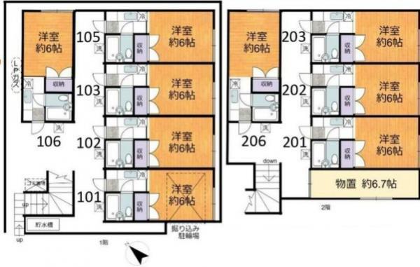間取図/区画図: