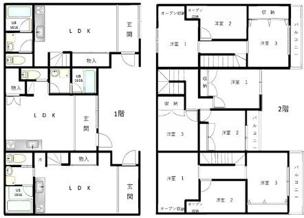 間取図/区画図: