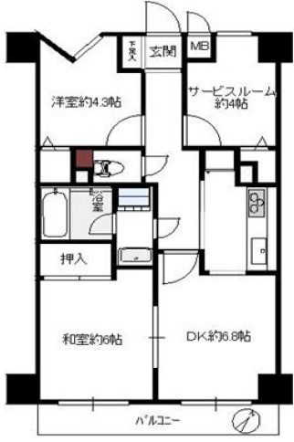 間取図/区画図: